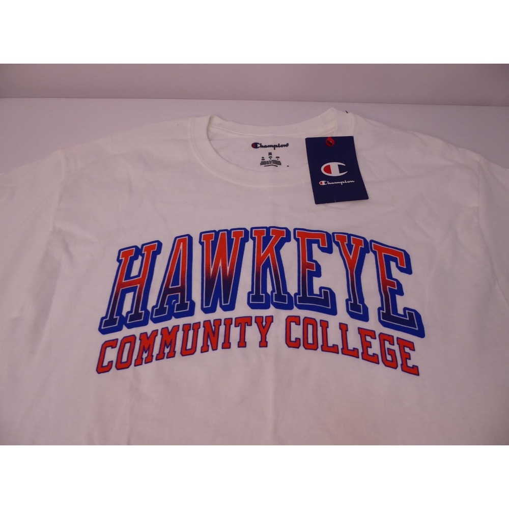 NWT Champion Hawkeye Community College Medium TShirt - Picture 2 of 4